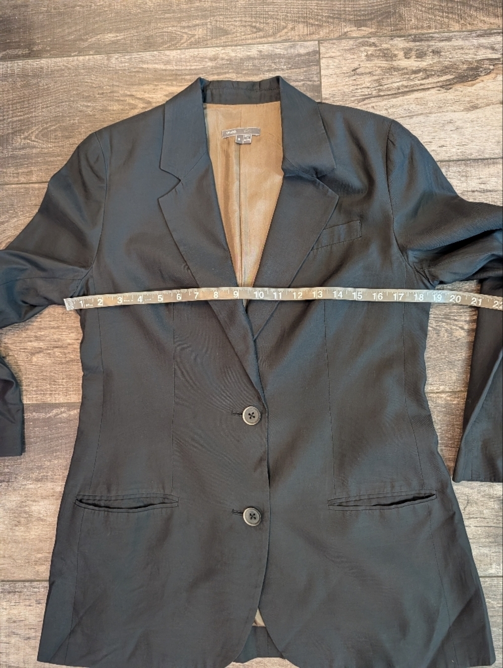 Vince Classic Grey Women's Blazer - Size 8 - Picture 7 of 8
